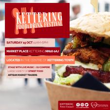 Food and Drink Festival in Kettering Saturday 15 October