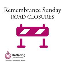 Road Closures for Remembrance Sunday