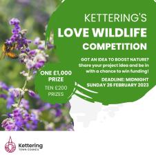 Competition opens for wildlife friendly ideas